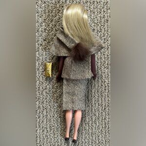 Vintage 1966 Twist and Turn Barbie Dressed in Gold and Glamor